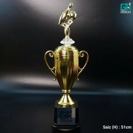 Pin Crusher Trophy - bowling trophy and piala boling GT-i Design Malaysia