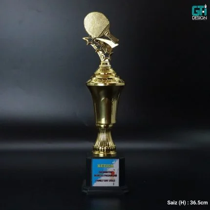Table Tennis Excellence - custom trophy, piala and trofi GT-i Design Malaysia