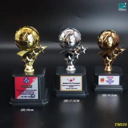 VOLLEYBALL BUDGET - value trophy and piala mampu milik GT-i Design Malaysia