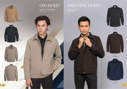 CEO / EXECUTIVE JACKET - custom uniform, t-shirt and apparel printing GT-i Design Malaysia
