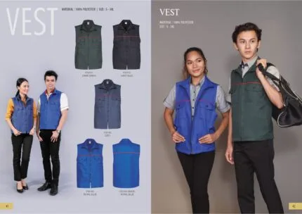 VEST - custom uniform, t-shirt and apparel printing GT-i Design Malaysia