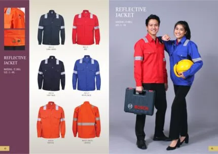 REFLECTIVE JACKET / SAFETY VEST - custom uniform, t-shirt and apparel printing GT-i Design Malaysia