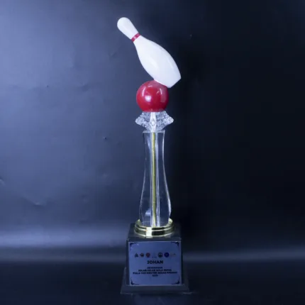 Pinfall Power Prize Trophy - bowling trophy and piala boling GT-i Design Malaysia