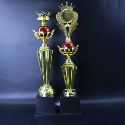 King Queen award trophy for corporate and school events Malaysia