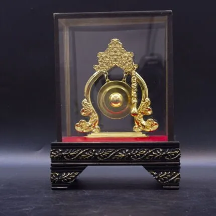 Acrylic Box & Golden Gong - acrylic trophy, piala acrylic and plak acrylic GT-i Design Malaysia