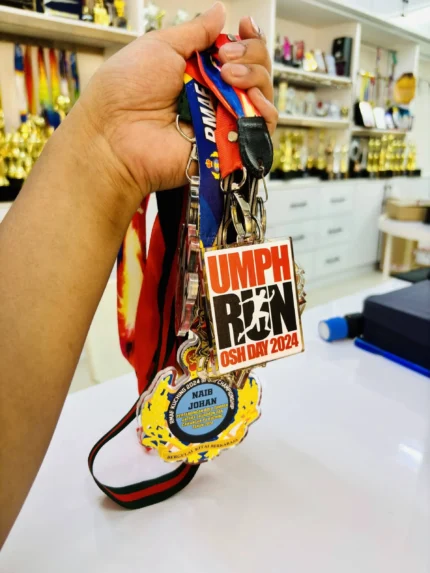 High-quality medals from GTi Design, custom awards Malaysia