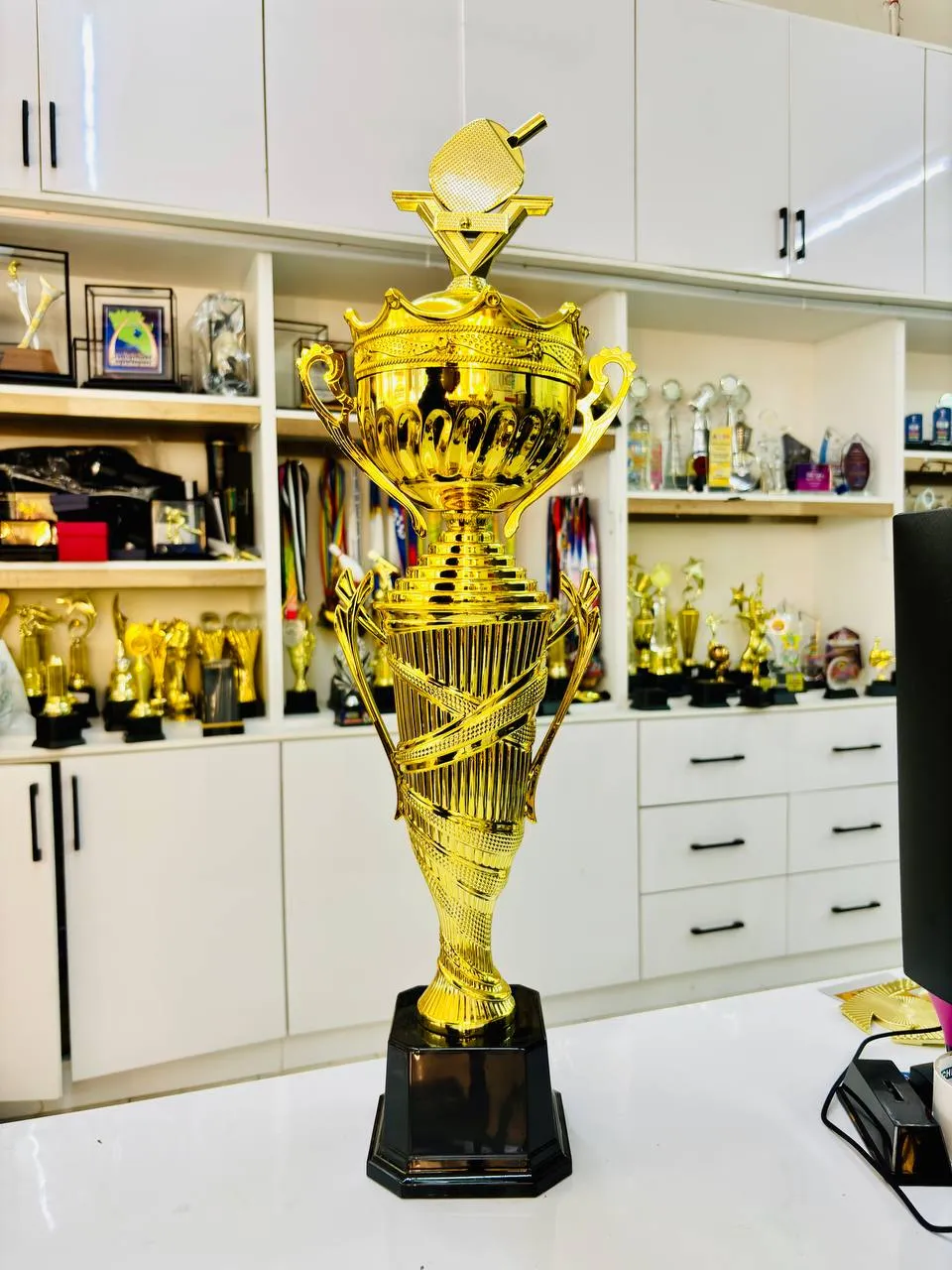 6057730537407234327.webp PING PONG / TABLE TENNIS L2RC03 - custom trophy, piala and trofi GT-i Design Malaysia
