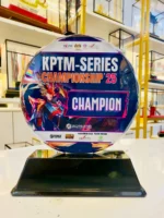 Round Acrylic Plaque In 3 size - acrylic trophy, piala acrylic and plak acrylic GT-i Design Malaysia