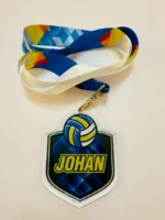 MAC Volleyball - custom medal and pingat GT-i Design Malaysia