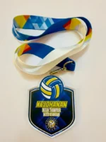 MAC Volleyball - custom medal and pingat GT-i Design Malaysia