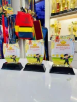 Shield Acrylic Plaque In 3 size - acrylic trophy, piala acrylic and plak acrylic GT-i Design Malaysia