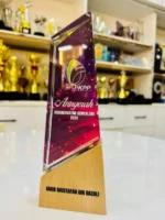 Exclusive Crystal Plaque 10 (With Box) - custom plaque, plak and crystal award GT-i Design Malaysia