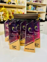Exclusive Crystal Plaque 10 (With Box) - custom plaque, plak and crystal award GT-i Design Malaysia