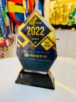 Diamond Acrylic Plaque In 3 Size - acrylic trophy, piala acrylic and plak acrylic GT-i Design Malaysia