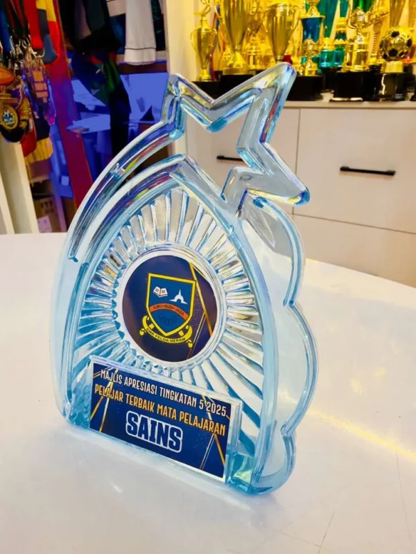 Elegant Acrylic Plaque Classic Design for Awards and Recognition