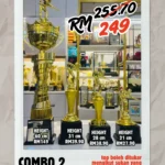 Combo 2 - custom trophy and souvenir GT-i Design Malaysia