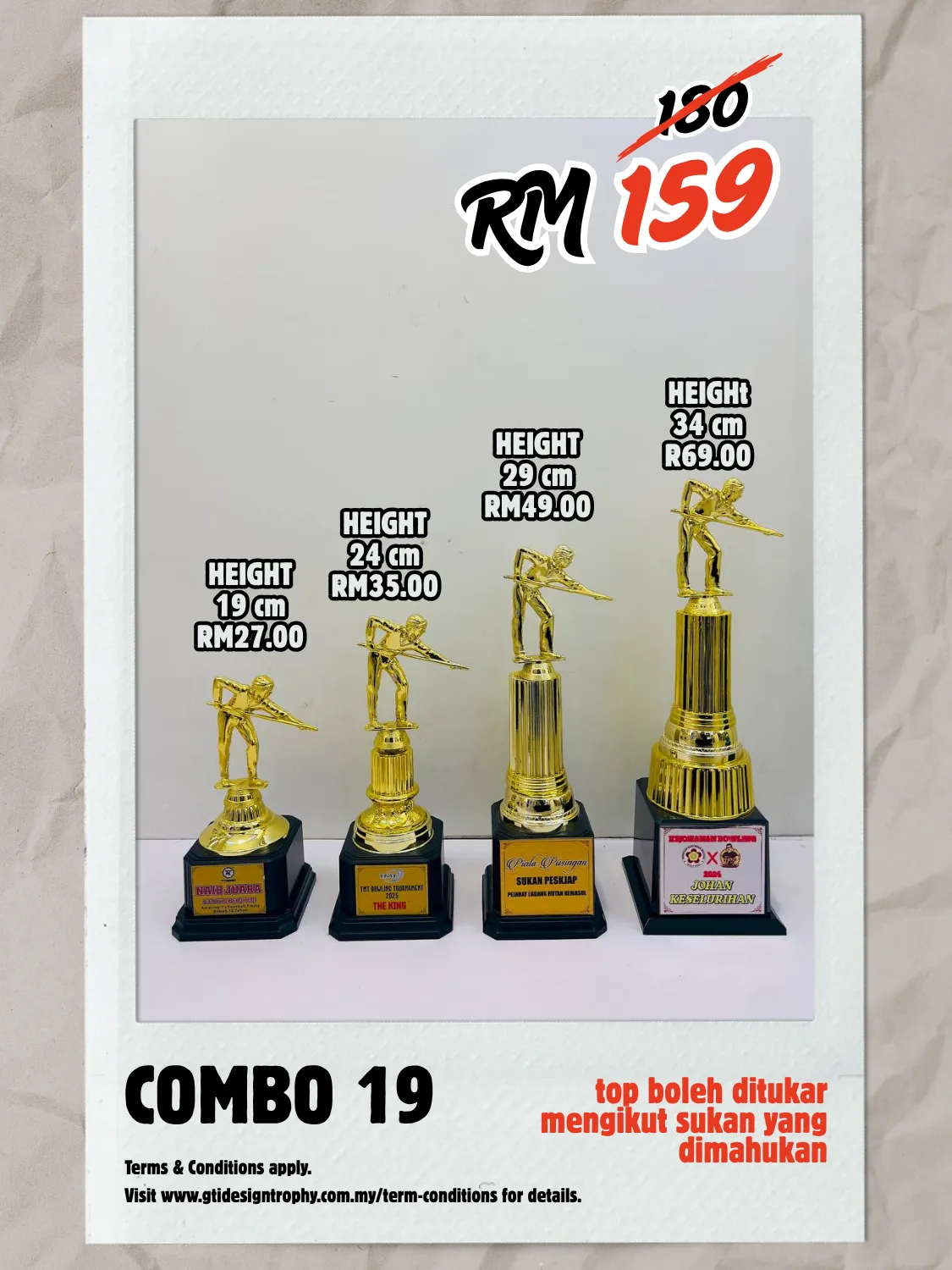 20.webp Combo 19 - custom trophy and souvenir GT-i Design Malaysia