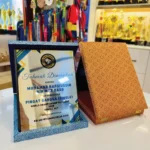 Wooden Box with Songket Tenun