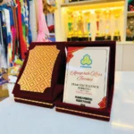 Velvet Box with Curve Songket