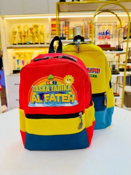 Beg Tadika Custom Printing Value B6 B7 untuk kanak-kanak tadika Malaysia
