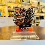 Custom Die-Cut Acrylic Plaques 1 Size D motocross event design example