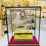 Glass Boxed Multi-layed Acrylic Awards 1 in a glass display box