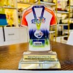 Custom Die-Cut Acrylic Plaques 5 Size A running-event jersey plaque