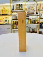 Wooden Plaque 1 side view showing 45 mm depth