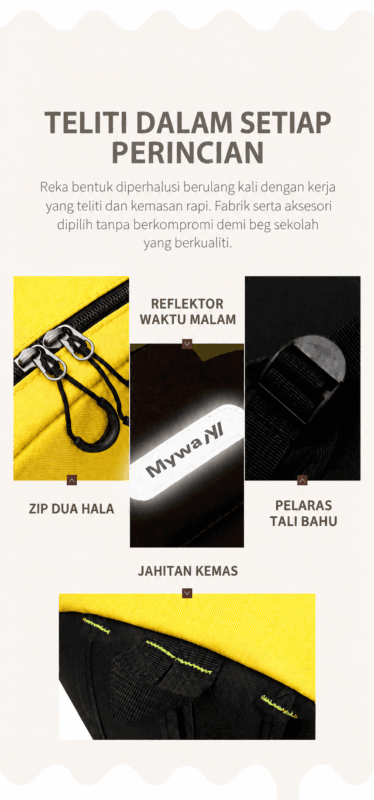 Malay backpack flyer with wordmark removed